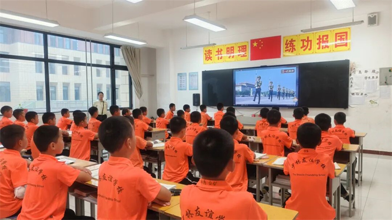 口碑为引 成长为证 | 少林友谊学校新生李星豪的成长新起点(图1) 1.jpg
