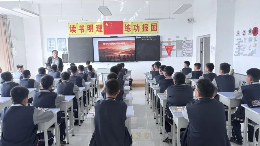 播撒团结种子| 少林友谊学校开展共同体意识专题思政课
